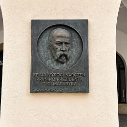 Pamětní deska Tomáše G. Masaryka